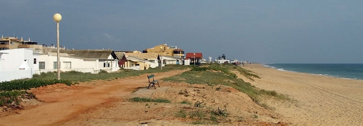 Mais de uma centena de casas de veraneio, na ilha de Faro, vão abaixo antes que o mar as derrube