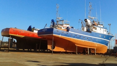 Estaleiros da Madalena, no Pico, estarão operacionais para varar embarcações dentro de poucos dias, afirma Brito e Abreu