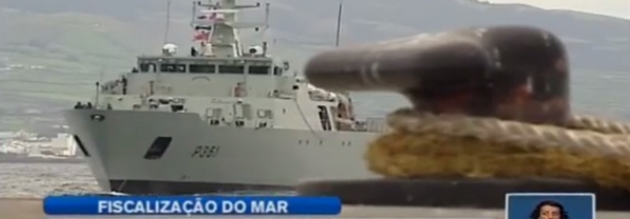 O “Figueira da Foz”, que vem substituir a corveta “Baptista de Andrade” na Zona Marítima dos Açores (video)