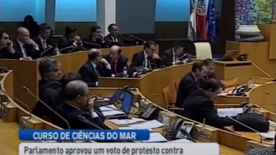 Parlamento açoriano condena curso de Ciências do Mar em Ponta Delgada (vídeo)