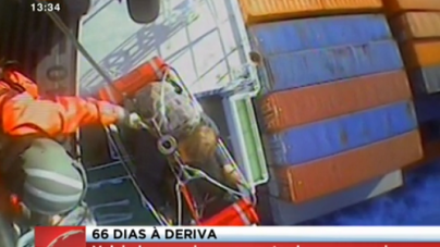Velejador americano à deriva durante 66 dias (vídeo)