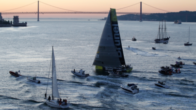 Team Brunel vence em Lisboa 7ª etapa da Volvo Ocean Race