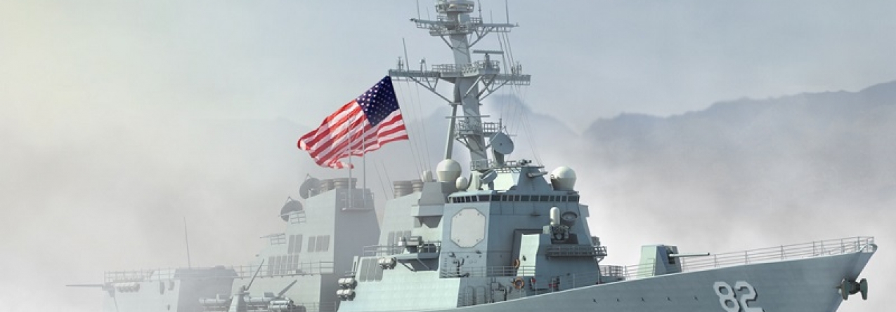 China furiosa com passagem de navio dos EUA ao largo de ilhas artificiais