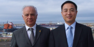 Porto de Sines recebe embaixador da China em Portugal