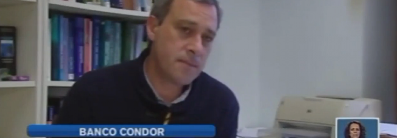 Há mais goraz no Banco Condor (vídeo)