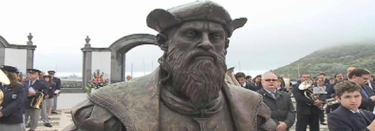 Estátua de Vasco da Gama inaugurada em Angra do Heroísmo (vídeo)