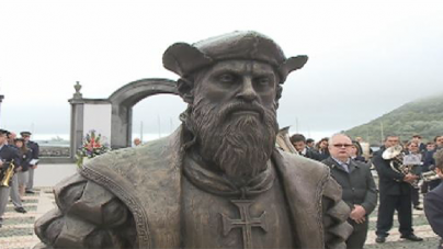 Estátua de Vasco da Gama inaugurada em Angra do Heroísmo (vídeo)