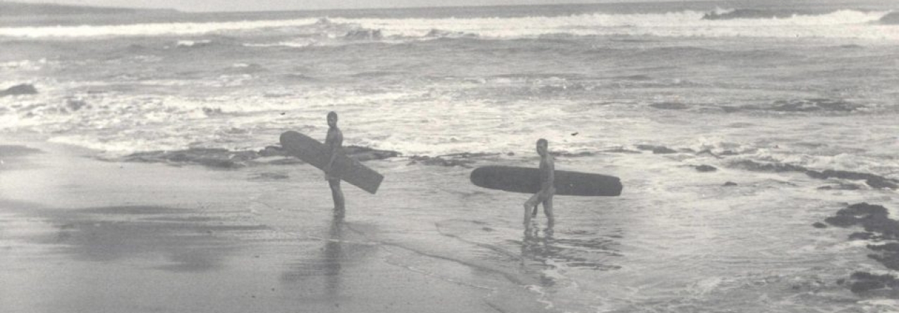 Revelada foto de surf no Havai com cerca de 120 anos
