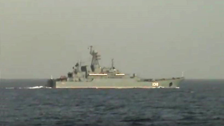 Marinha vigilante a nova passagem de navio russo no mar português (video)
