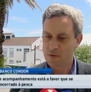 Banco Condor vai permanecer interdito à pesca (vídeo)
