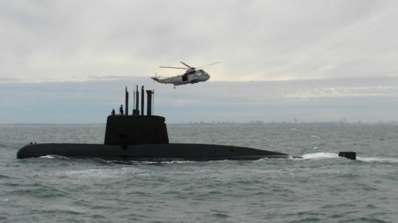 Submarino militar argentino desapareceu com 44 pessoas a bordo