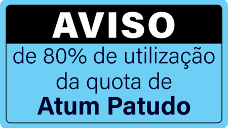 Aviso de utilização da quota de Atum patudo – BET/ATLANT