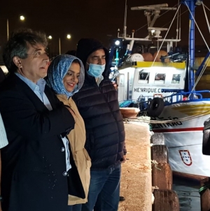 Ministro do Mar acompanhou a primeira saída para a pesca da sardinha